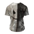 thumbnail image 5 of Halloween Shirts for Men Halloween Tshirts Funny Graphic Jack-o'-lantern Face Print Short Sleeve Halloween Costumes, 5 of 5