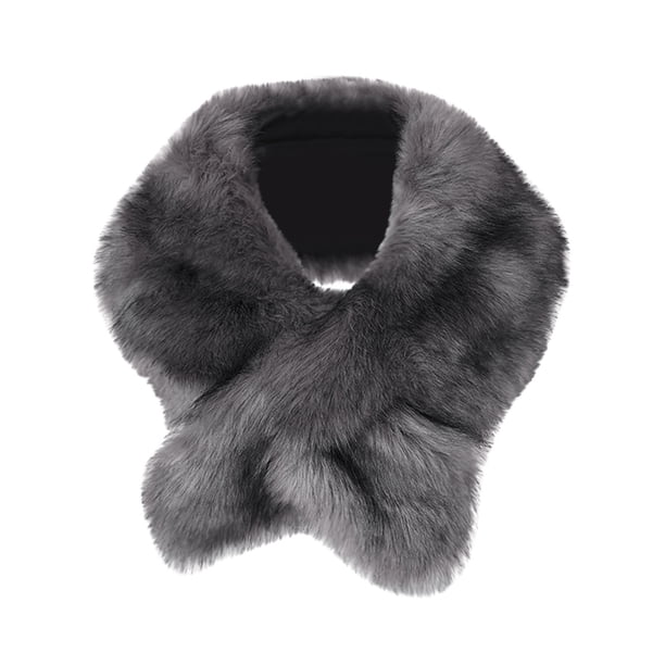 Bufanda de cuello falso para mujer, chal, estola envolvente, bufandas cálidas y versátiles, bufanda para mujer
