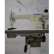 Juki DDL-8700 High-Speed Straight Lockstitch Sewing Machine Table with LED Lamp and Needle Position System, Single Needle