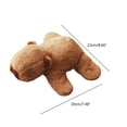 thumbnail image 4 of XISAOK Wristband Bracelet Capybara Plush Hand Rings Elegant Animal Plush Toy Decor, 4 of 12