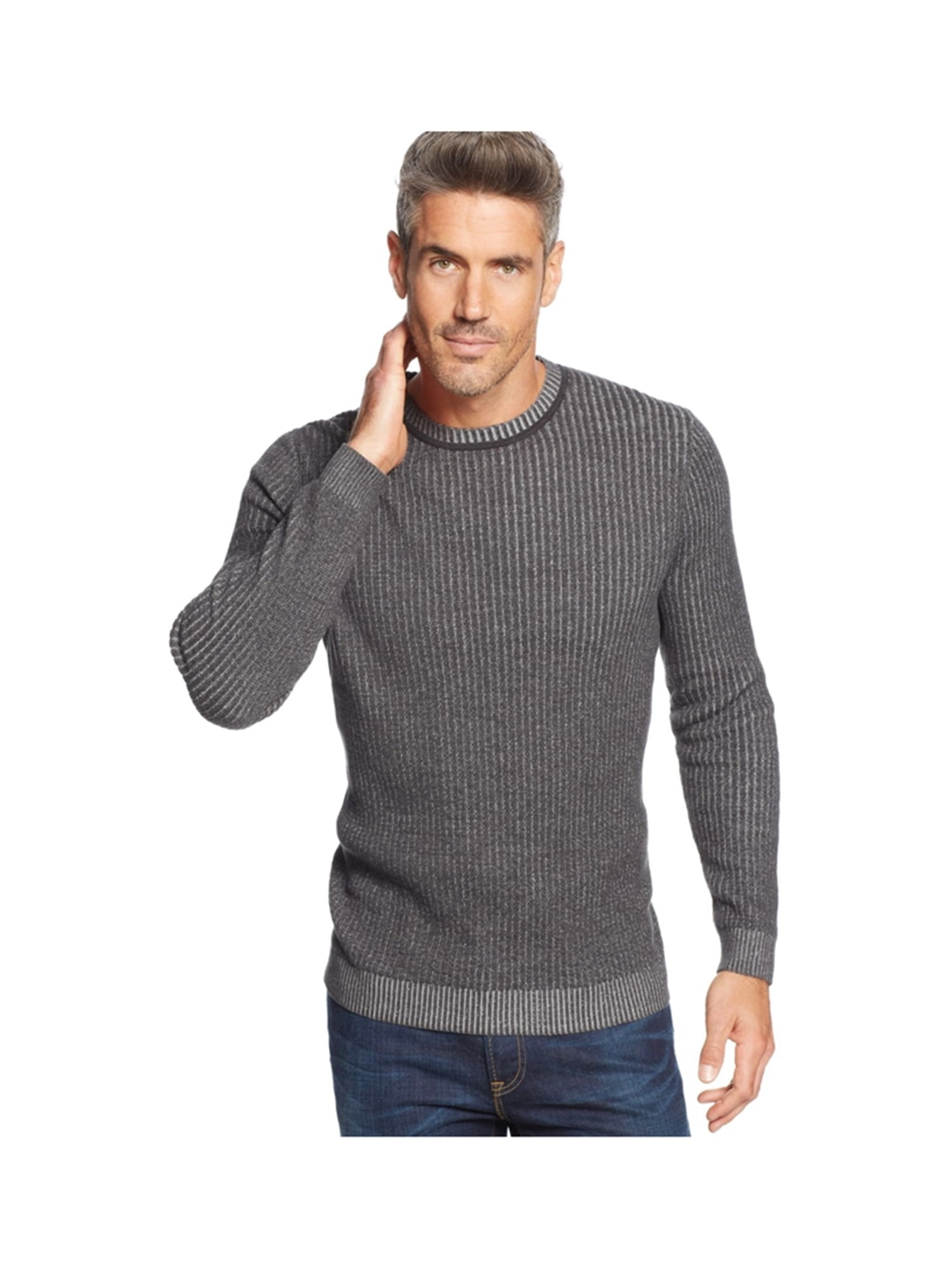 mens vertical striped sweater