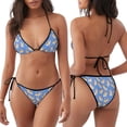 thumbnail image 3 of Balery Kawaii Corgi Pijama Estampado Bikini de Dos Piezas para Mujer - Conjunto de Bikini Ajustable Sexy y Cómodo para Playa, 3 of 6