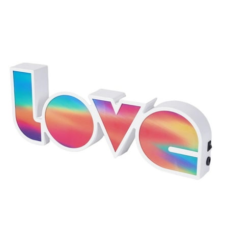 

LED LOVE Night Light Table Decoration Letter Lights Night LOVE Lights for Party Bedroom Dining Room