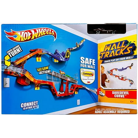 Hot Wheels Wall Tracks Daredevil Curve