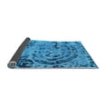 thumbnail image 2 of Ahgly Company Indoor Rectangle Abstract Light Blue Modern Area Rugs, 3' x 5', 2 of 4