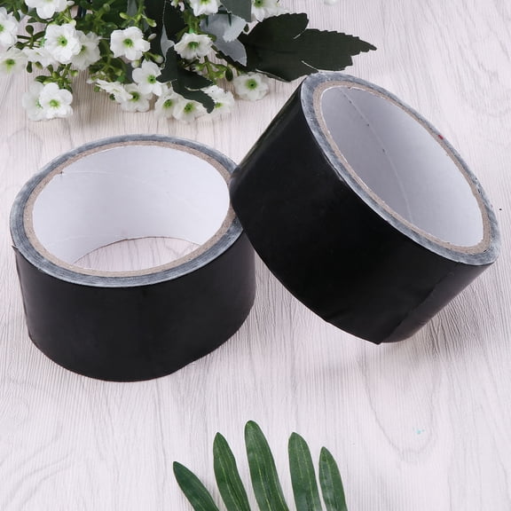 2 PCS Waterproof Carpet Tape Hot Melt Adhesive Black