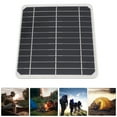 thumbnail image 1 of Panel Solar Portátil, Impermeable 20W Del Panel Solar De 5V 2A Para Acampar, 1 of 8
