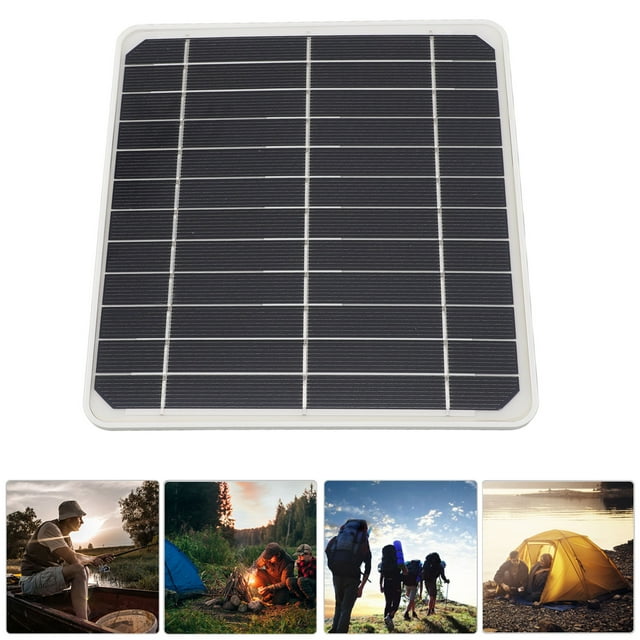 Panel Solar Portátil, Impermeable 20W Del Panel Solar De 5V 2A Para Acampar