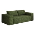 thumbnail image 6 of Leumius 78.8" Cloud Couch,3 Setaser Sofa with Deep Seat,Boneless Couch Sofa with 2 Pillows for Living Room,No Assembly Required,Green, 6 of 8
