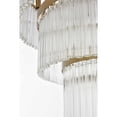 thumbnail image 6 of Elegant Lighting Harlow 32" Chandelier in Satin Gold, 6 of 8