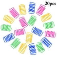 thumbnail image 2 of 20PCS Cat Spring Toys Creative Plastic Coil Cat Toy Interactive Kitten Play Toy, 2 of 10