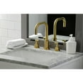 thumbnail image 3 of Kingston Brass FSC8933CKL Kaiser Widespread Bathroom Faucet with Brass Pop-Up, Brushed Brass, 3 of 8