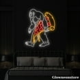 thumbnail image 3 of Glowneon Bigfoot Pizza Neon Sign, Pizza Led Sign, Restaurant Decor, Pizza Shop Sign, Kitchen Art, 3 of 5