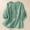 Green, variant on Odbmxy Womens Shirt Elbow-Length Summer Ladies Tops Solid Color Embroidery Loose Puff Sleeve Casual Tops,Orange L