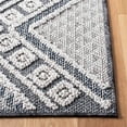 thumbnail image 2 of SAFAVIEH Global Dubhan Diamond Indoor/Outdoor Area Rug, Grey/Ivory, 8' x 10', 2 of 6