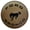 Black, variant on Squirrel Tan Bronco - 33-in w/Cam - Black Print with Black trim - US Made SpareCover - Camel Series - Camel-Hyde Tan Sho-Quality Automotive Vinyl