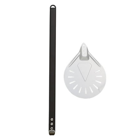 

Aluminum Peel with Detachable Long Handle /8/9 Round Paddle for Baking Homemade Bread - 8inch 60cm Handle