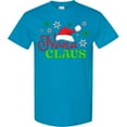 thumbnail image 3 of Inktastic Nana Claus with Christmas Santa Hat and Snowflakes T-Shirt, 3 of 5