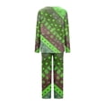 thumbnail image 5 of Ensembles de Pyjama pour Femmes 2 Pcs, Ensemble de Pyjama Décontracté Uni pour Dames avec Haut et Pantalon, 5 of 5