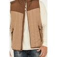 thumbnail image 3 of Moonshine Spirit Men's Southwestern Print Lined Puffer Vest Oatmeal XX-, 3 of 4