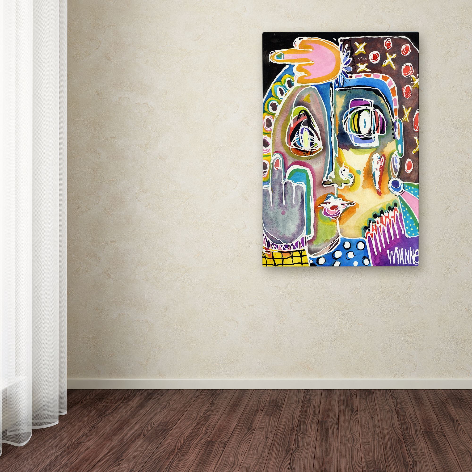 Trademark Fine Art 'Double Forget This Stuff' Canvas Art by Wyanne