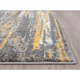 thumbnail image 4 of Abani Laguna Collection Area ​​Rug Mid Century Modern Bedroom Living Room Decor Floor Rug 9 x 12 Yellow Grey, 4 of 6