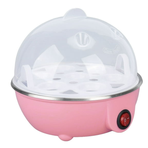 Rapid Egg Cooker: Boil,Poach Steam Up To 7 Eggs,Anti,Dry Burn Protection Convenient Design