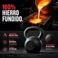 thumbnail image 2 of Pesa Rusa Kettlebell 44 Lb Hierro Fundido Crossfit Cast Iron, 2 of 7