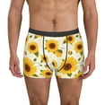 thumbnail image 1 of Fotbe European-style Pattern Sunflower A Calzoncillos Tipo Boxer con Bolsa de Soporte Total para Hombre, X-Temp Fresco, Transpirable y de Secado Rápido-XX-Large, 1 of 5
