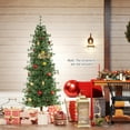 thumbnail image 4 of Patiojoy 7 FT Artificial Christmas Tree Pre-lit Xmas Tree with 300 Warm White LED Lights, 4 of 9