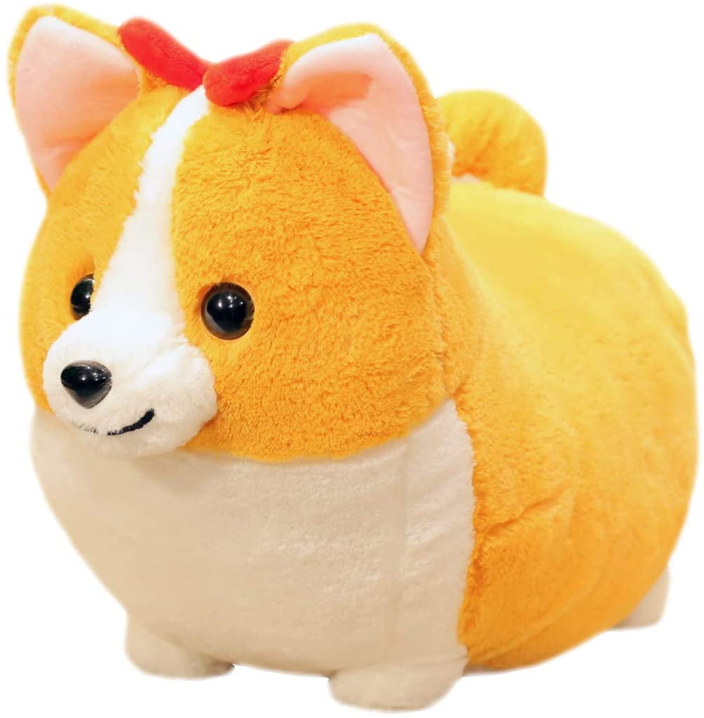 1Pc 35cm cute corgi dog plush toy stuffed soft animal cartoon pillow lovely Nice 