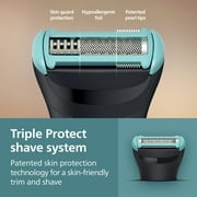 Philips Norelco Body Groomer 5000 Series, Intimate Hair Shaver & Trimmer For Men with Interchangeable & Adjustable Full Body Trim & Shave Heads, 100% Showerproof, BG5490/50