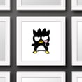 thumbnail image 3 of Gallery Pops Sanrio Badtz-Maru - Badtz-Maru Character Portrait Wall Art, White Framed Version, 12" x 12", 3 of 5