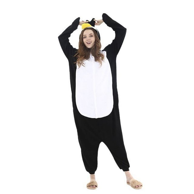 Disfraces de Halloween para adultos, fiestas navideñas, parejas de tiburones negros, pijamas de mono de polar, disfraces de actuación europeos y americanos