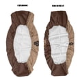 thumbnail image 5 of FKELYI Brown Beagle Dog Paw Print UTV Seat Covers Compatible with Polaris Ranger XP 1000 Dustproof ATV Bench Cover Soft Backrest Protector Washable UTV Interior Decor, 5 of 7