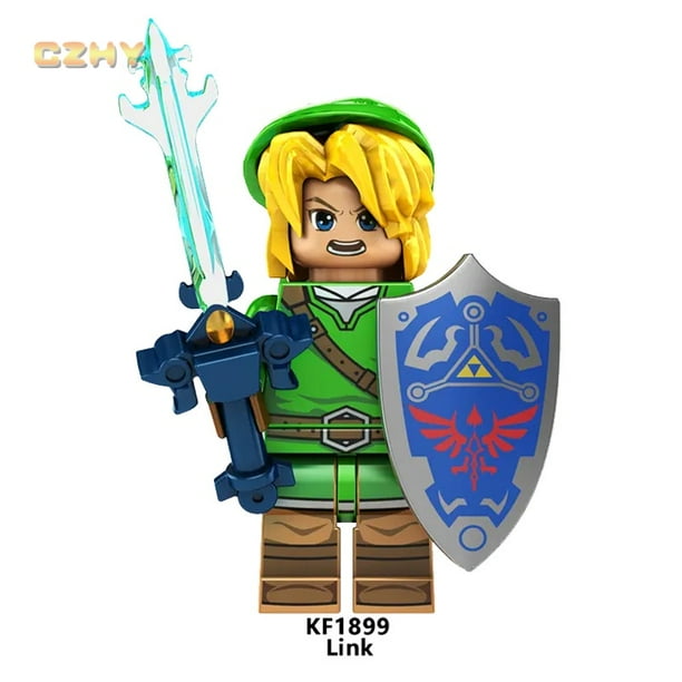 Serie De Juegos The Legend of Zelda Bloques De Construcción Zalda LINK Hick Gannon Revali Plantom Armor Mini Figuras De Acción Juguetes