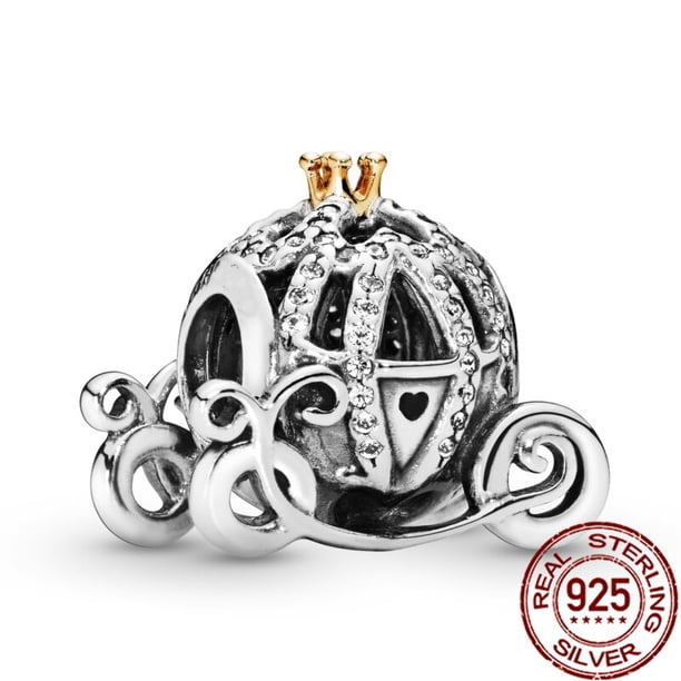 Mickey and Minnie encanto beads fit pandora 925 original Bracelet jewelry joyas plata de ley 925 autentica Disney Bead Gao Jinjia LED