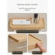 thumbnail image 4 of Caja de pañuelos para baño sin perforaciones, soporte para papel higiénico creativo de estilo japonés, soporte para rollo de papel higiénico de madera maciza blanco, montado en la pared, 4 of 4