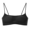 thumbnail image 5 of Zpanxa Wireless Bras for Women Push-up Breathable Thin Strap Seamless Bras Black 32AB, 5 of 7