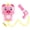 Pig, variant on Backpack Water Toy, Pull-Cord Backpack Water Toy - Fun And Cute, Animal-Shaped, Suitable For Beach Play And Backyard, 7*8 Inches.