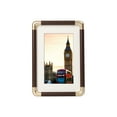 thumbnail image 2 of Plastic Imitation Copper Photo Frame,Solid Wood Texture Frame,Table Picture Frame,Desktop Decoration,Wall Hanging Photo Frame,Office Home Decor,Durable Resin Frame,Photo Display Ornament, 2 of 6