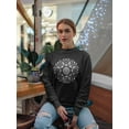 thumbnail image 2 of Yoga Mandala. Sweatshirt Women -Image by Shutterstock, Female 5X-Large, 2 of 4