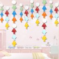 thumbnail image 2 of OUNONA Assorted Color Paper Garland for Baby Room Decoration Perfect for Birthday Party or Baby Shower Banner 2PCS, 2 of 8