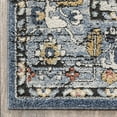 thumbnail image 3 of Well Woven Messina Vintage Medallion Blue Distressed 7'10" x 9'10 Area Rug, 3 of 8
