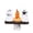 B, variant on Halloween Seesaw Ghost Plug-In Night Light,Resin Tree Jack O Lantern Wall Lamp with Purple Glow for Adult Bedroom,Fall Decor