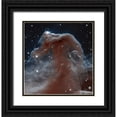 thumbnail image 1 of NASA [26, 27] Black Ornate Wood Framed with Double Matting Museum Art Print Titled - Horsehead of a Different Color, 1 of 4