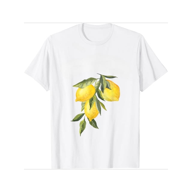 Women Men Sicily Lemon Art Italian Fruit Lover Italy Vintage T-Shirt TEE TOP