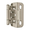 thumbnail image 2 of Amerock 1/2in (13 mm) Overlay Self-Closing, Partial Wrap Nickel Hinge - 1 Pair, 2 of 2