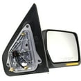 thumbnail image 2 of Mirror Compatible With 2004-2006 Ford F-150 Right Passenger Side Heated In-housing Signal Light Textured Black Kool-Vue, 2 of 7