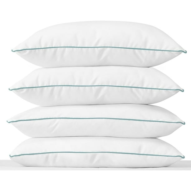 Set 4 Almohadas King Size Bies Azul